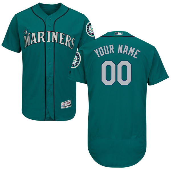 Men's Seattle Mariners Flex Base Custom Jersey MLBC0014